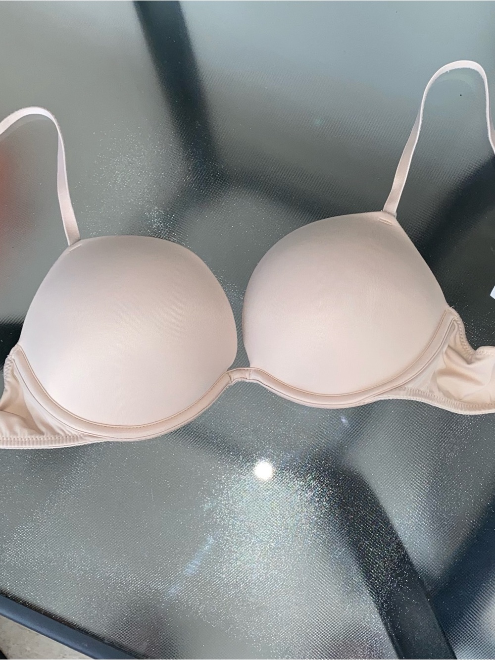 PINK Victoria's Secret Light Nude T-Shirt Bra